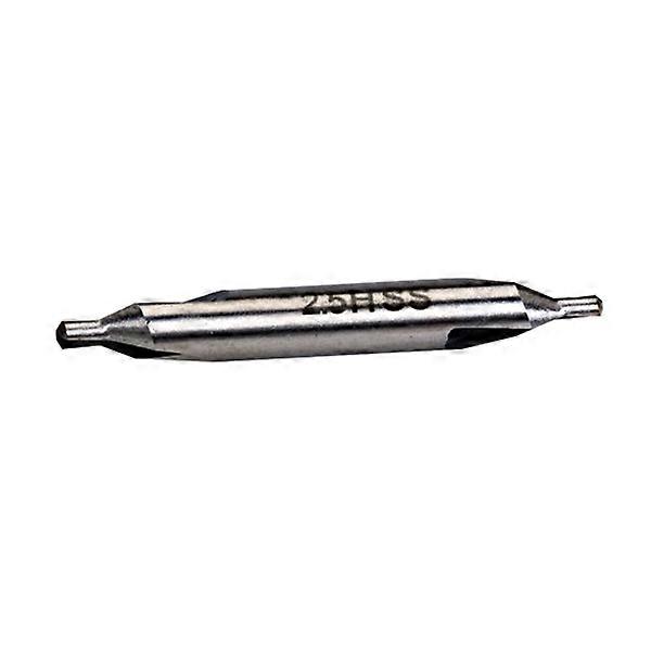 Drill Bit With Countersink 60 Degrees Silver 45mm Full Length Workpiece Processing 10Set