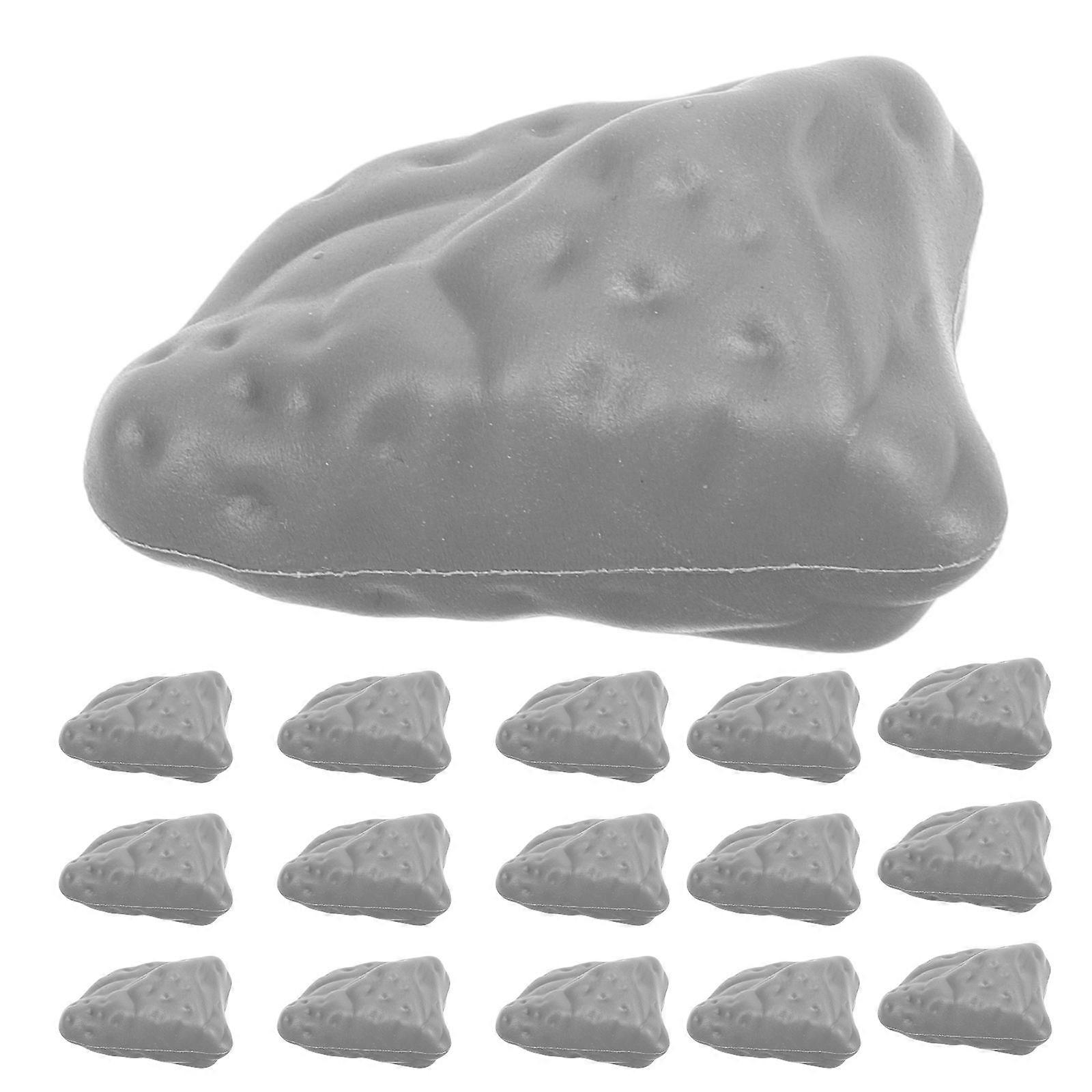 100pcs Realistic Faux Rocks for Landscaping – Durable Artificial Stones for Garden Decor, Outdoor Projects & Creative DIY Displays