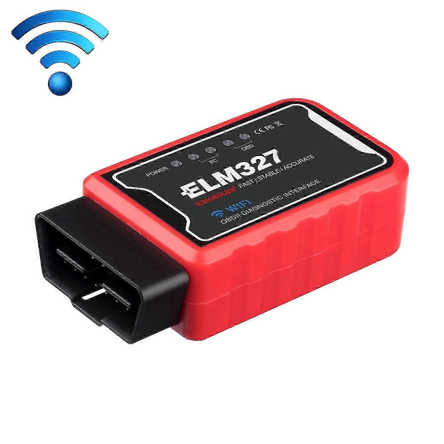 OBD II ELM327 WiFi Car Fault Diagnostic Tool PIC25K80 Chip SZRH A-GB