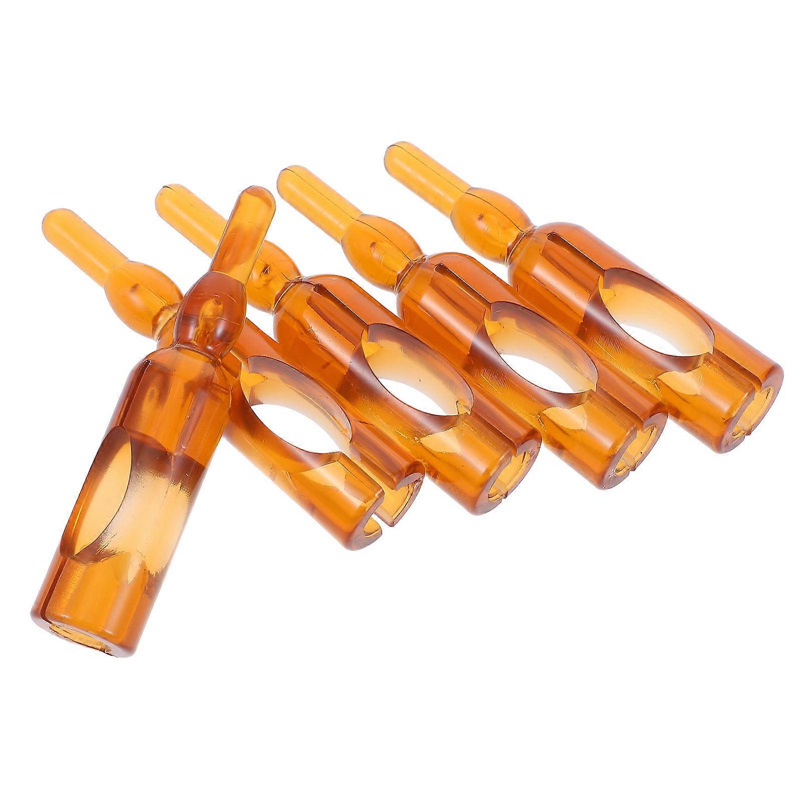 Bottle Cap Remover Ampoule Opener For Home Use Light Brown Color 5Pcs