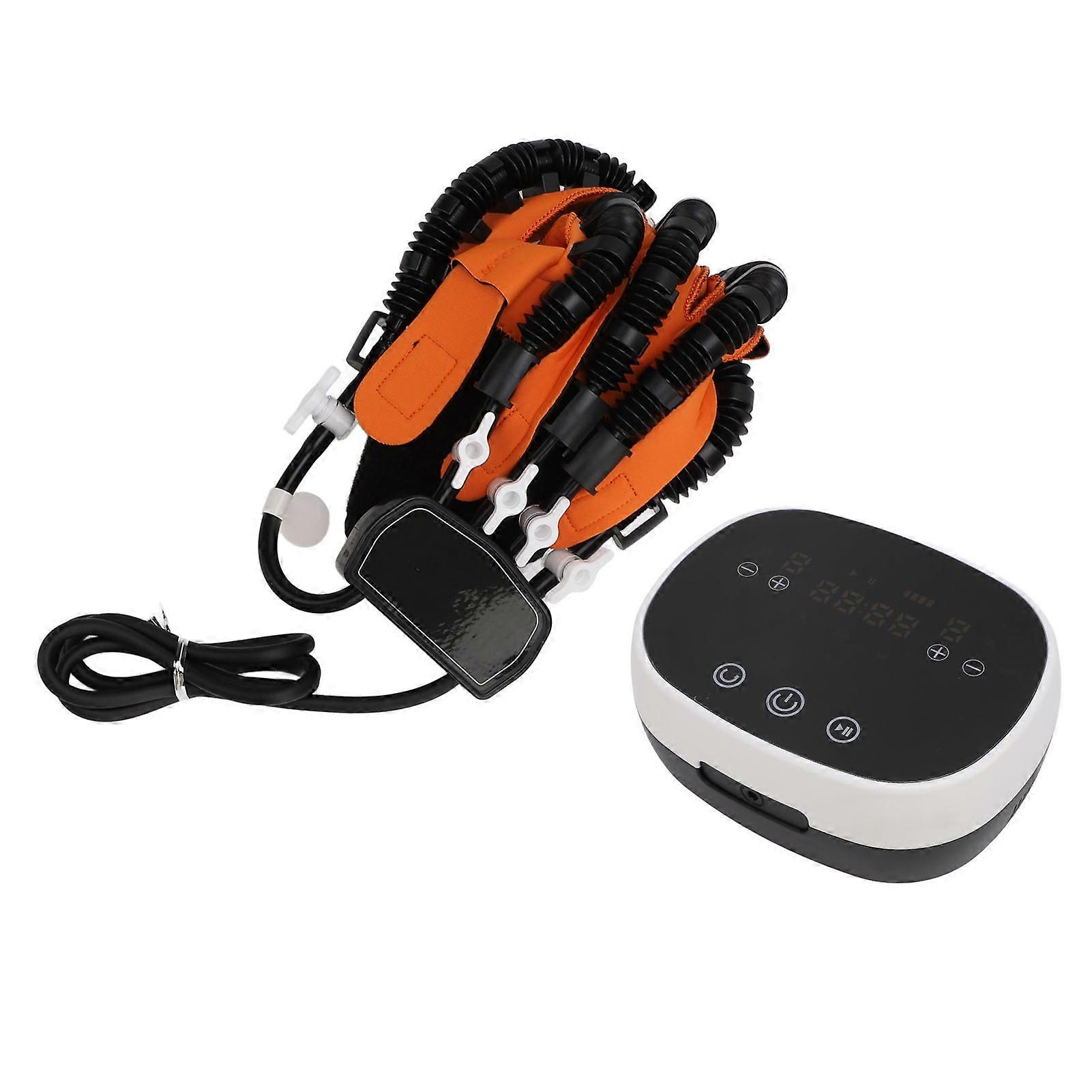 Rehabilitationsroboter-Handschuhe Hand-Schlaganfall-Wiederherstellungsgerät mit USB aufladbarer Handgreifübung für die Wiederherstellung von Schlaganfalllähmungen Rechte Hand Größe M