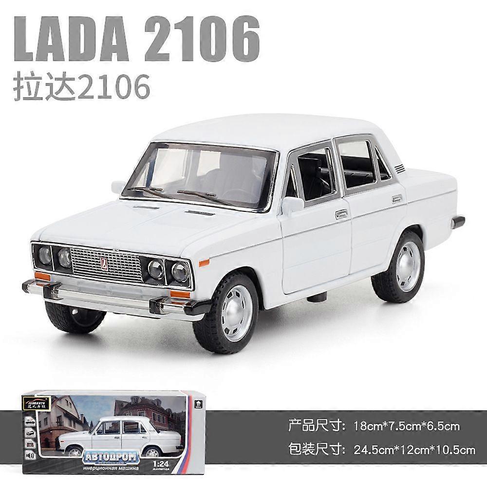 For Lada 2106 Alloy Car Model 1:24 Gray