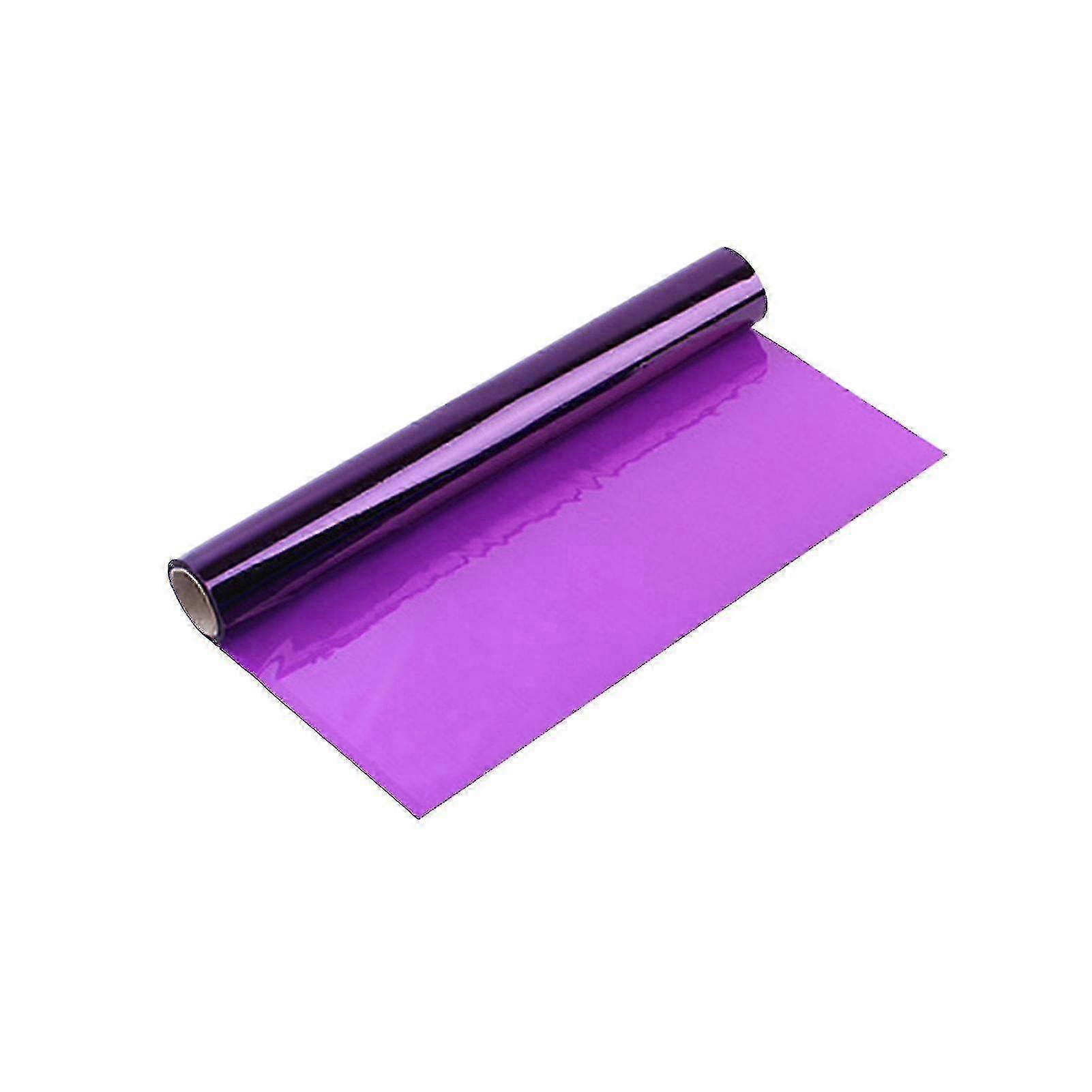 Bright Color Decorative Cellophane Wrap Roll - Plastic Gift Wrap for Parties & Creative Visual Effects - 1 Roll