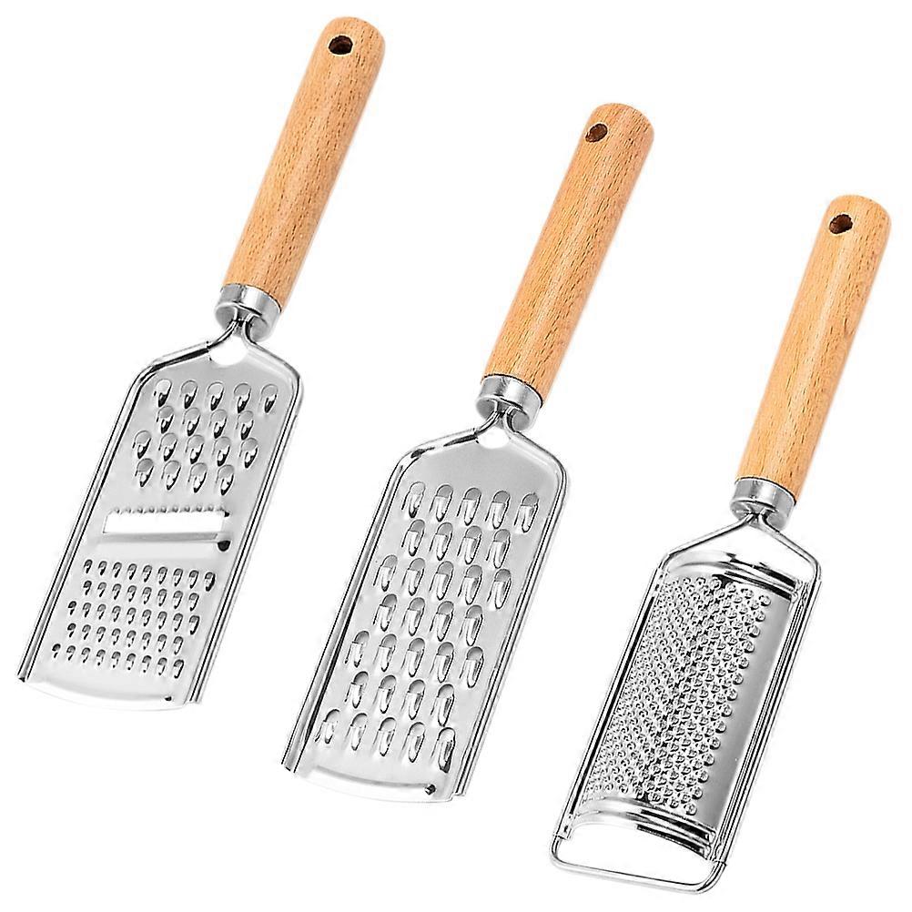 Cheese Shredder Handheld Non-Slip Handle Multi-Functional Cooking Food Preparation Household Users 3Pcs