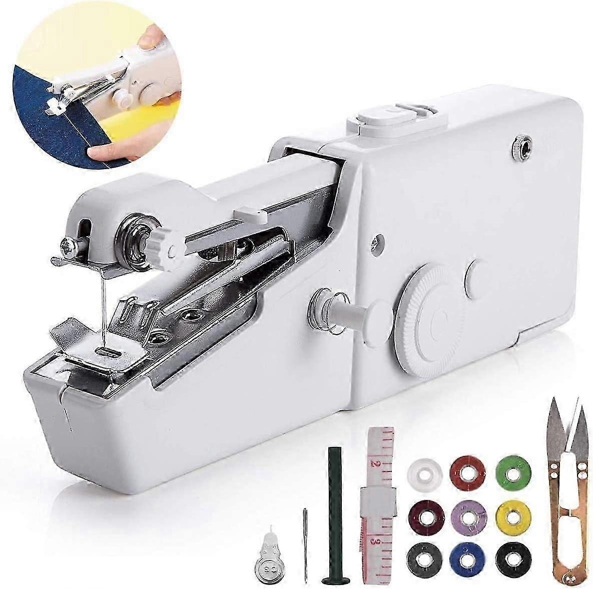 Handheld, Sewing Machine, Mini, Portable, Sewing Needle