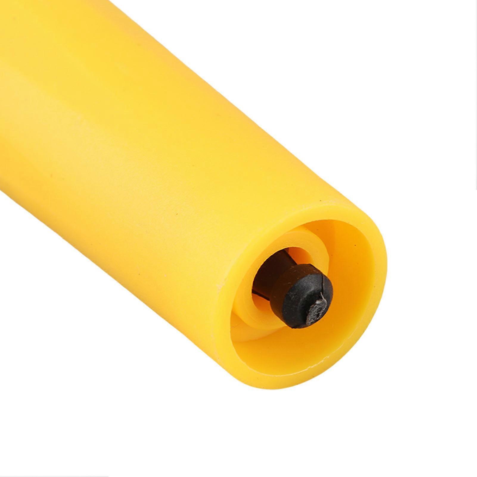 5pcs Yellow and Black ABS High Pressure Hose Nozzle Garden Irrigation Tool with Soft TPR Coating