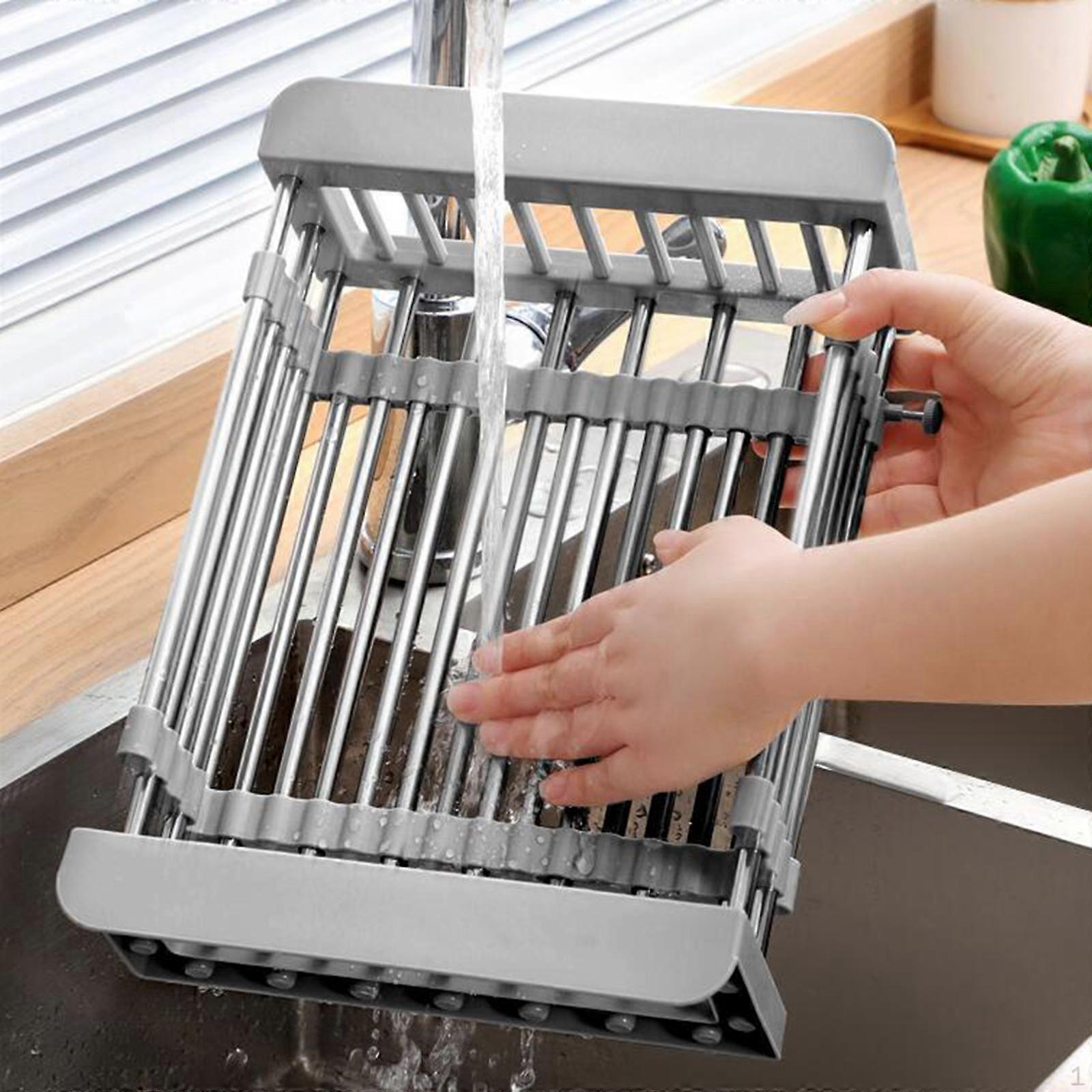 Sink Rack Telescopic Fruit Drainer