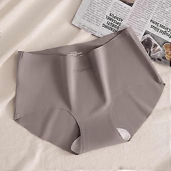 Höschen Damenunterwäsche Antibakteriell Hautfreundlich Eis Seide Große Größe Hochelastisch Mittlere Taille Nylon Dreieck Höschen