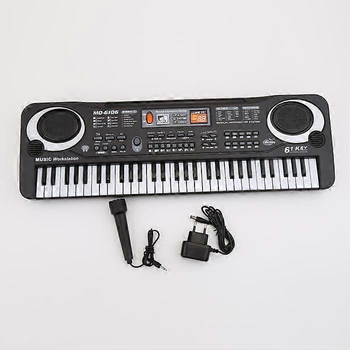Electronic keyboard - Not specified - 61 keys - Microphone included - 16 sounds - 10 rhythms