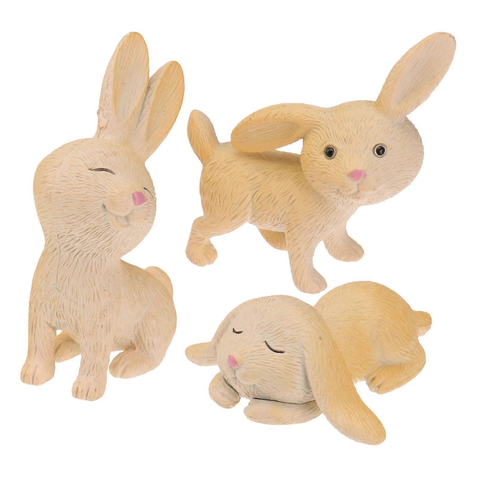 1 Set Rabbit Desktop Ornament for Home Decoration and Party