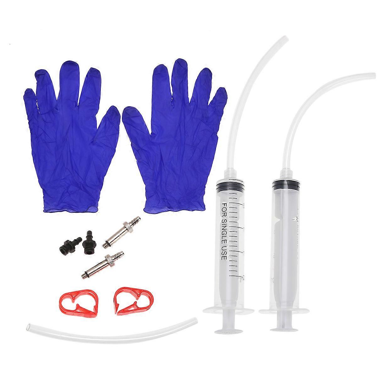 Hydraulic Disc Brake Bleed Kit For Bicycle Enthusiasts Emergency Situations 1 Set Assorted Color Brake Bleeding