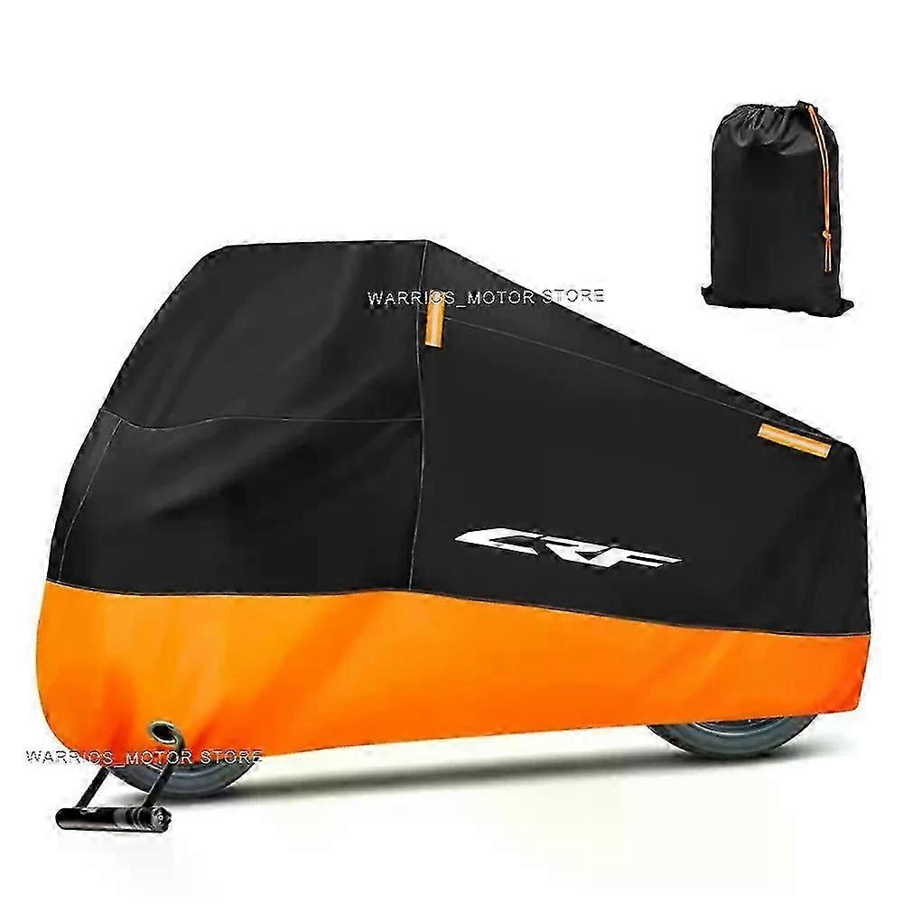 Si applica aCopertura per moto Impermeabile Outdoor Scooter UV Protector Dust Rain Cover per HONDA CRF300L CRF250L CRF 230 450L CRF250F 450 R / X