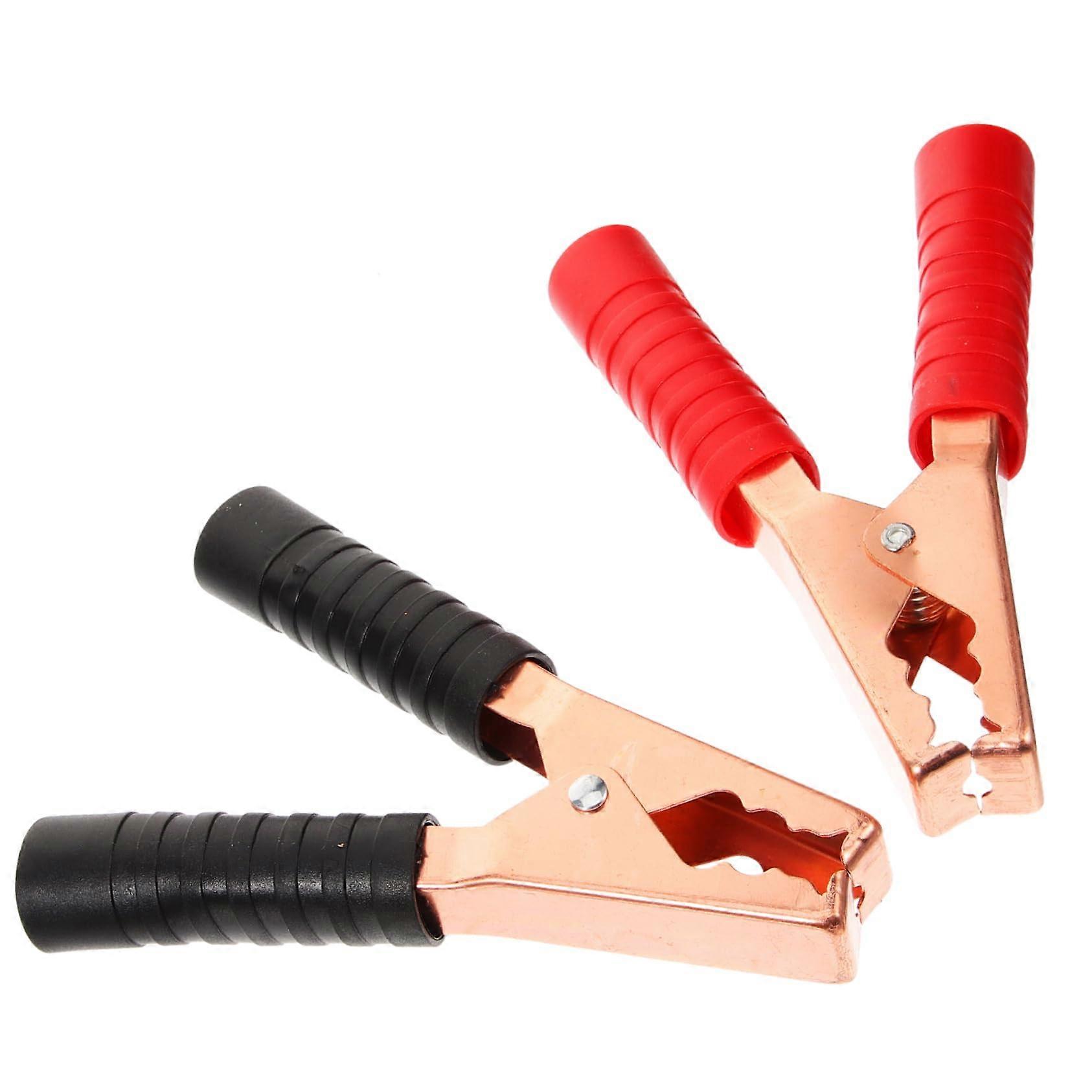 Jump Start Cable 1 Pair Car Battery Starter Clips Auto Jumper Cable Ends