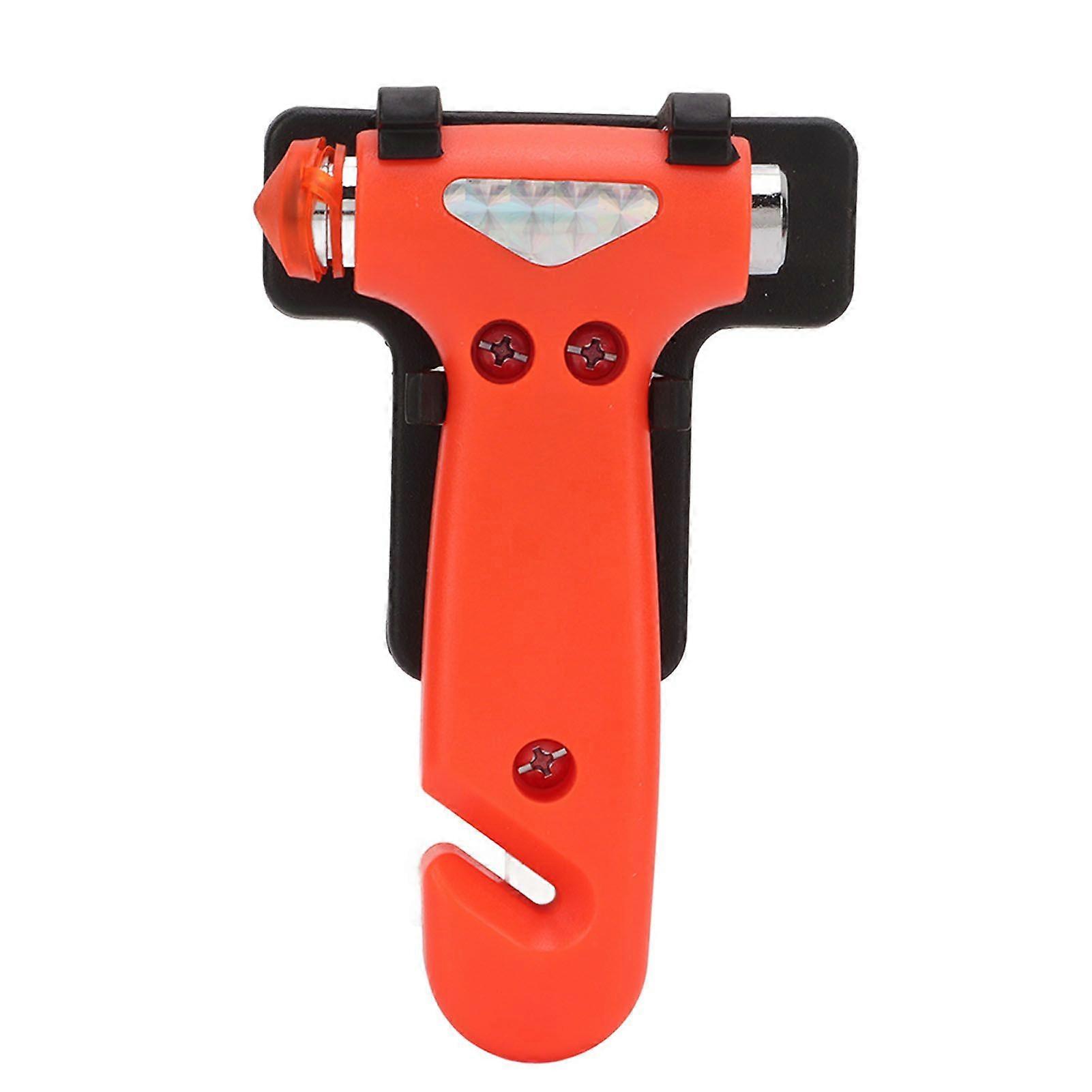 car window breaker and seatbelt cutter for emergency rescue