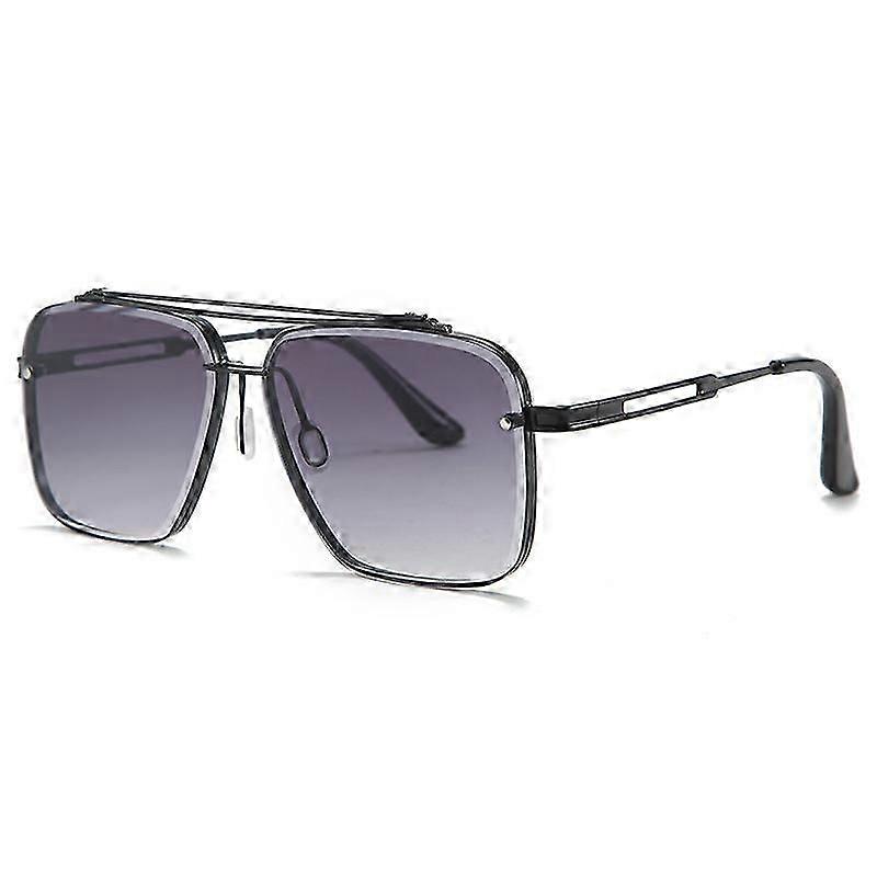 2023 Nytt Mode Lyx Klassisk Mach Six Style Gradient lins Män Solglasögon Män Vintage Märkesdesign Solglasögon Oculos De Sol
