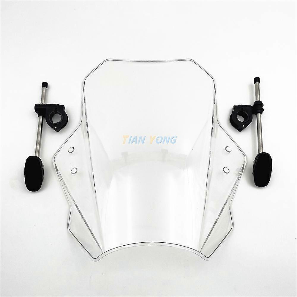 Exquisite For Honda CTX 700N CTX700N CTX700 N Windshield Motorcycle Wind Deflector Clamp-On Variable ABS Windscreen Spoiler