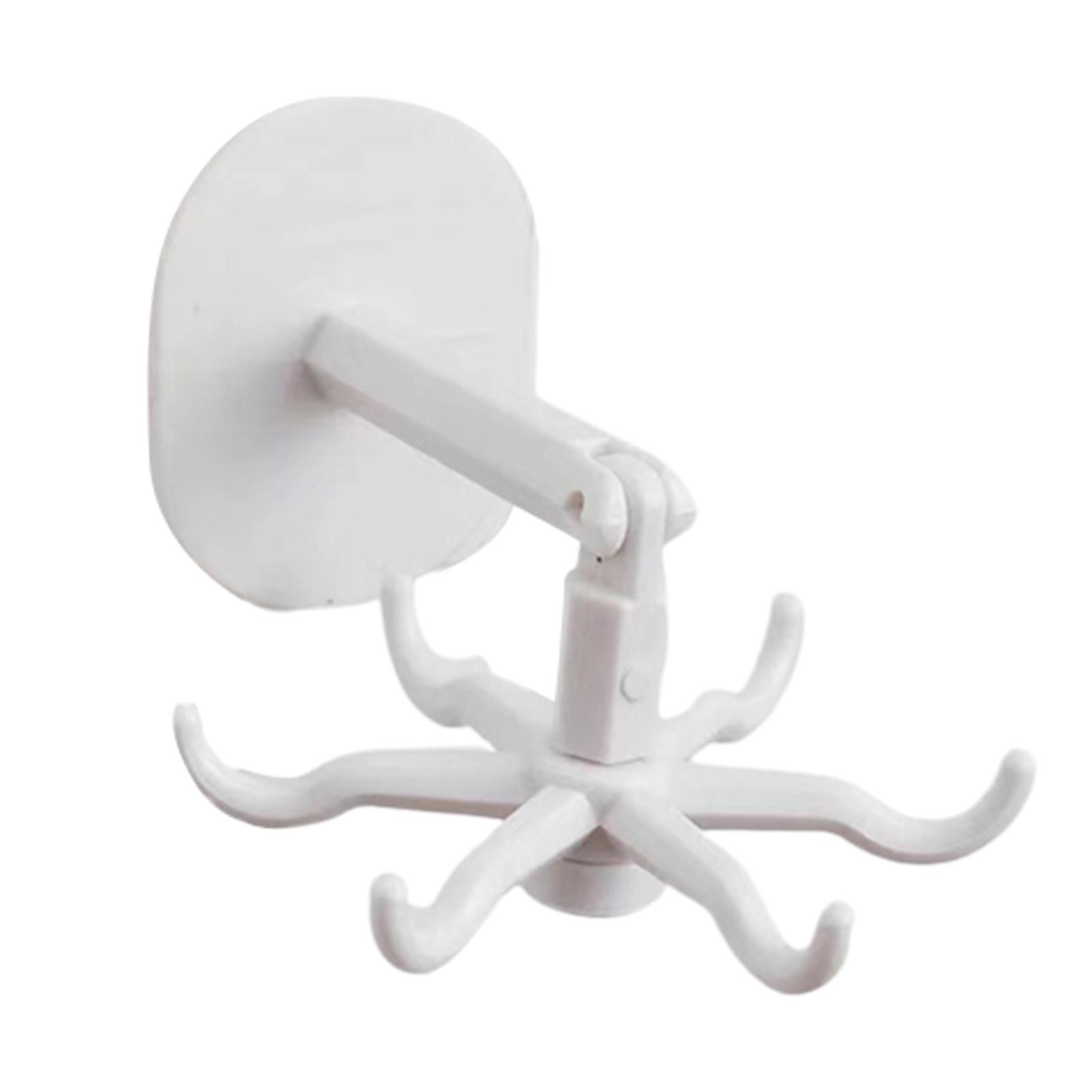 360  Rotatable Multipurpose Wall Hook Punch-free Heavy Duty Adhesive Hook