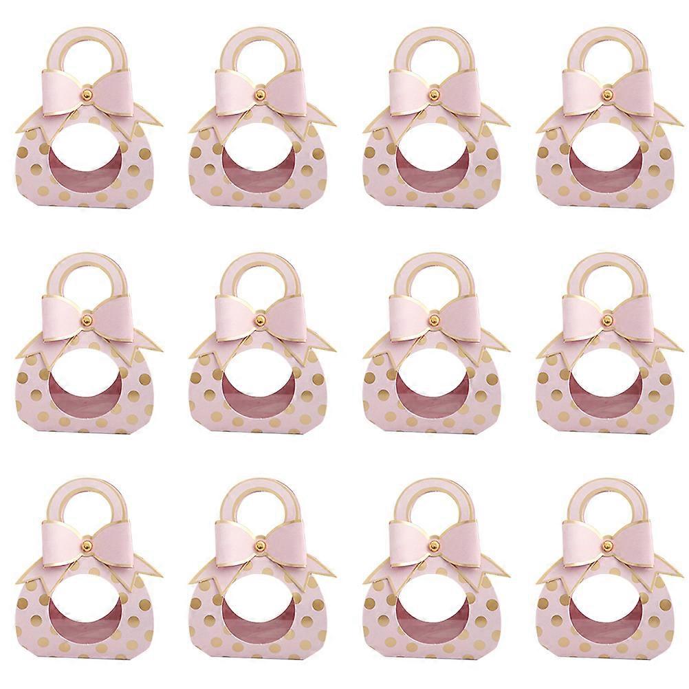 50Pcs Wedding Party Favour Boxes Candy Packaging Boxes For Women Elegant Design With Rectangular Shape