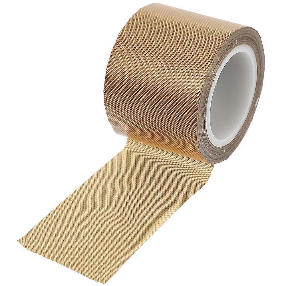 Heat Resistance Insulation Tape 50mm*10m For Industrial Electrical Industries Brown 1Pcs