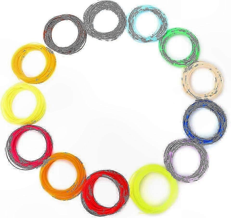 3D Pen PLA Filament Set with 13 Accessories for Creative Projects
