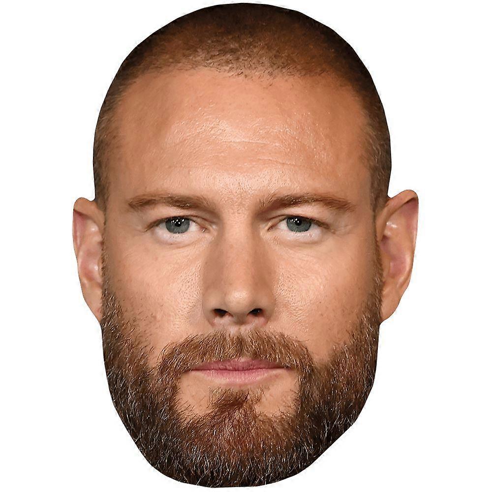Tom Hopper (Serious) Celebrity Mask, Flat Card Face
