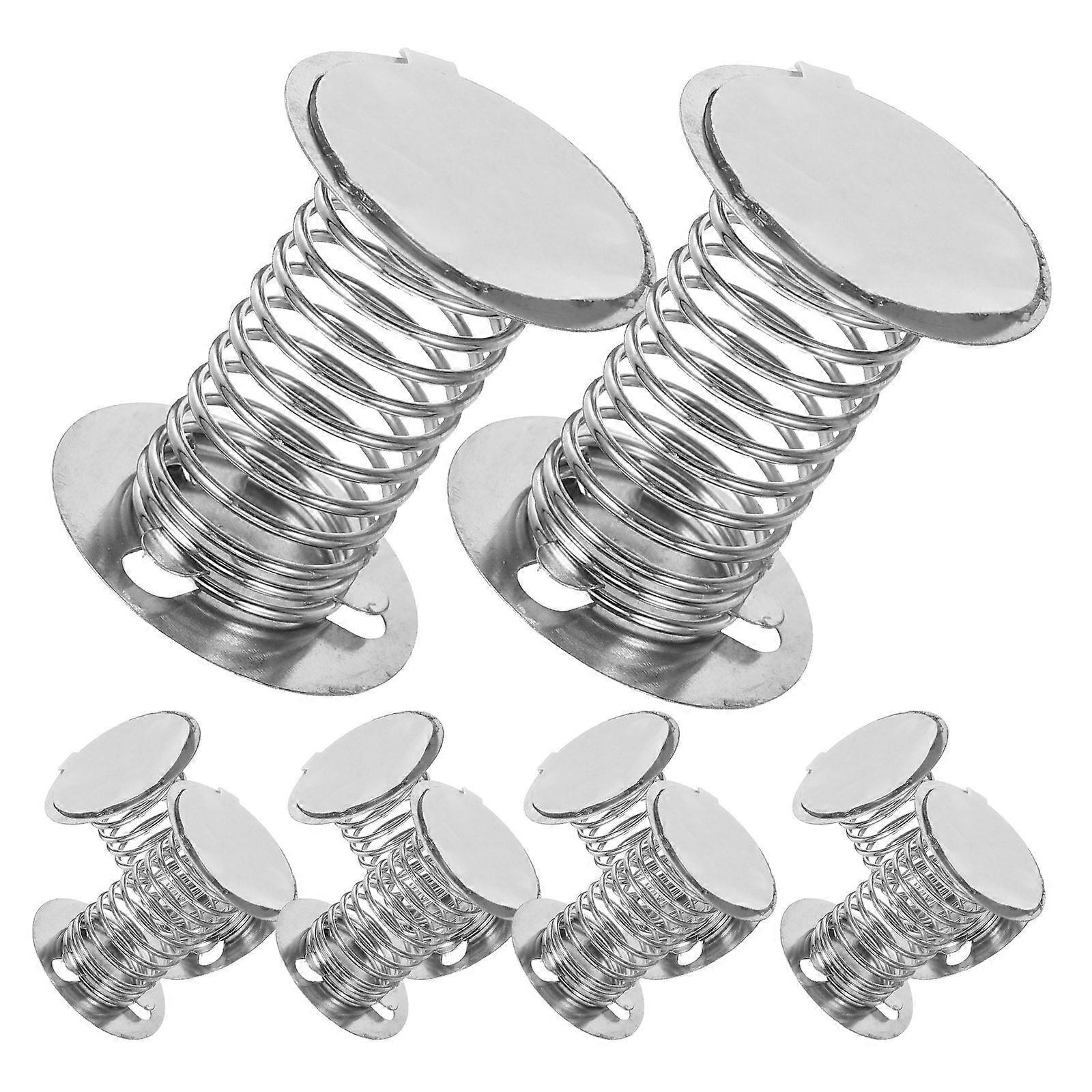 12 Pcs Dashboard Toy Base Head Dolls Spring Base Car Dashboard Swing Head Toy Spring Replacement For Home Shop Diy Car Home Decorations