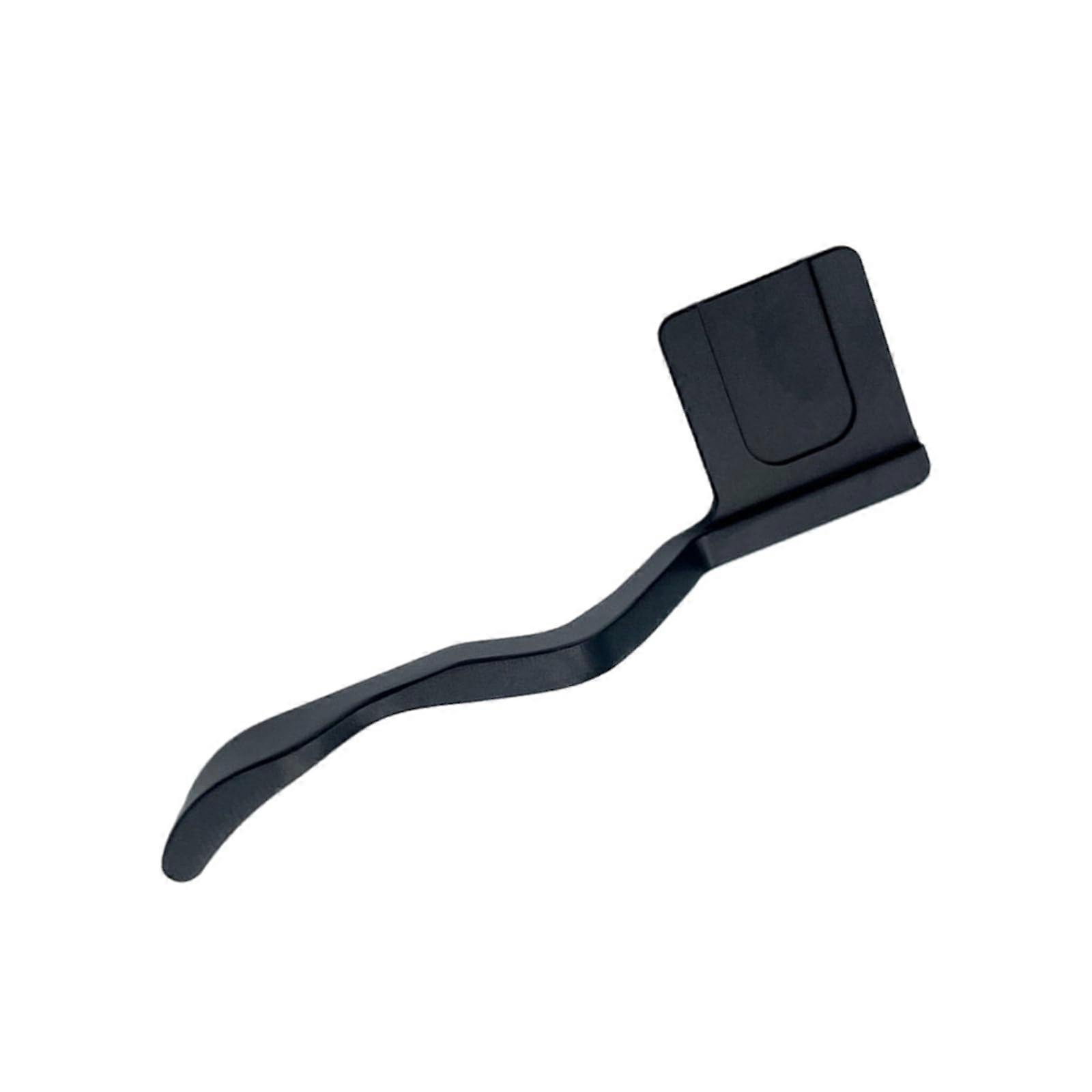 Ergonomic thumb grip with improved thumbup flash shoe grip and stability, black