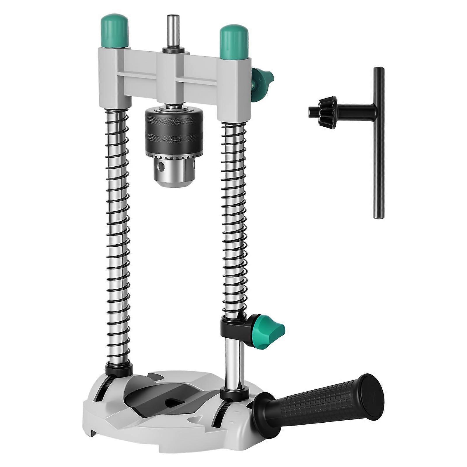 Drill Stand Alloy Hub 60mm MultiAngle Adjustment for Pipes Cylindrical Objects