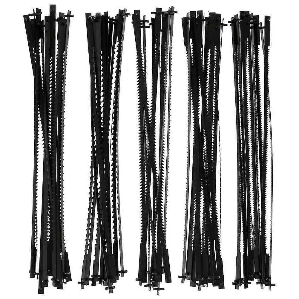Scroll Saw Blades 127 mm Scroll Saw Blades with Pin 10/15/18/20/24 Teeth Fretsaw Blades for Scroll