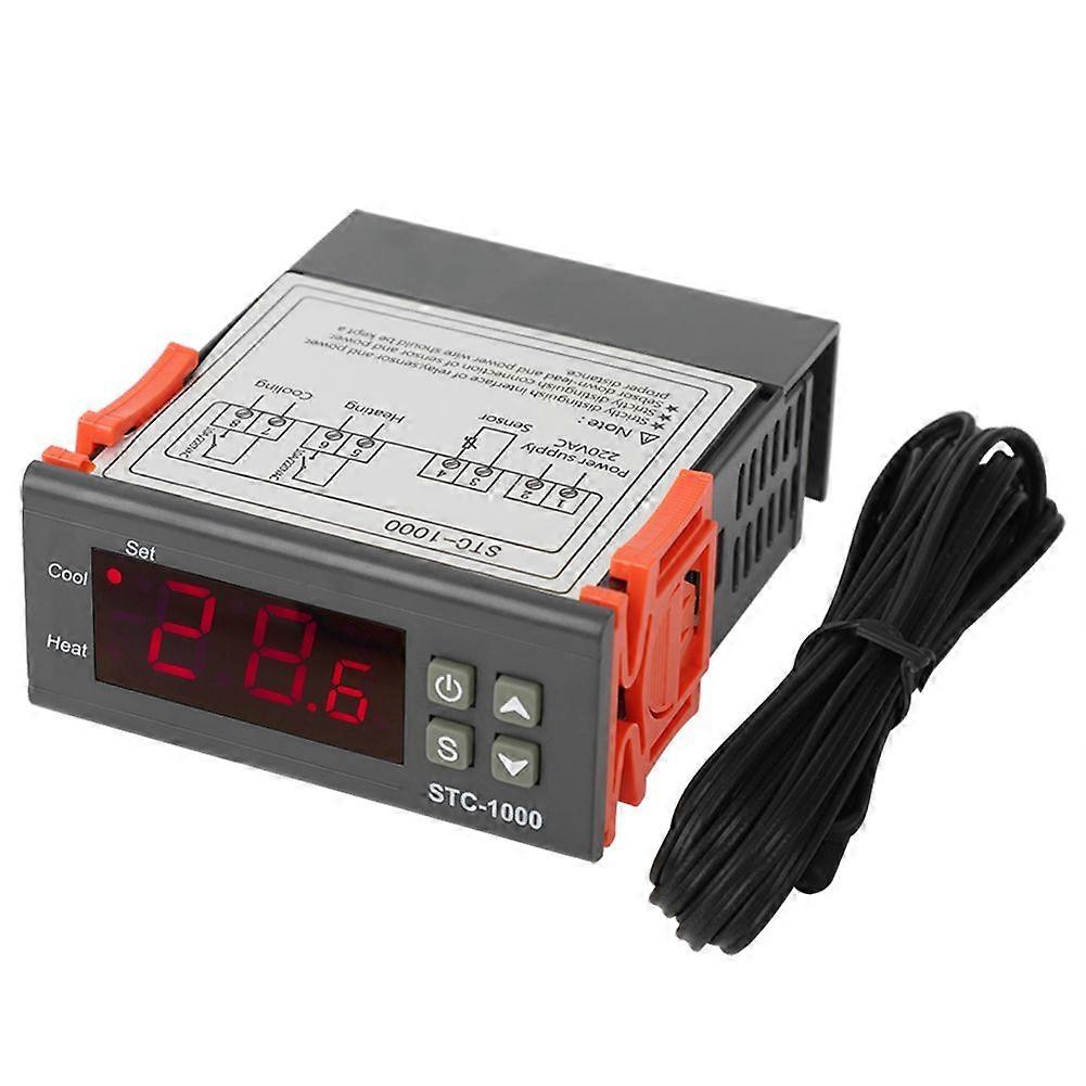 Microcomputer Temperature Controller Thermostat Digital Display Regulator High Precision