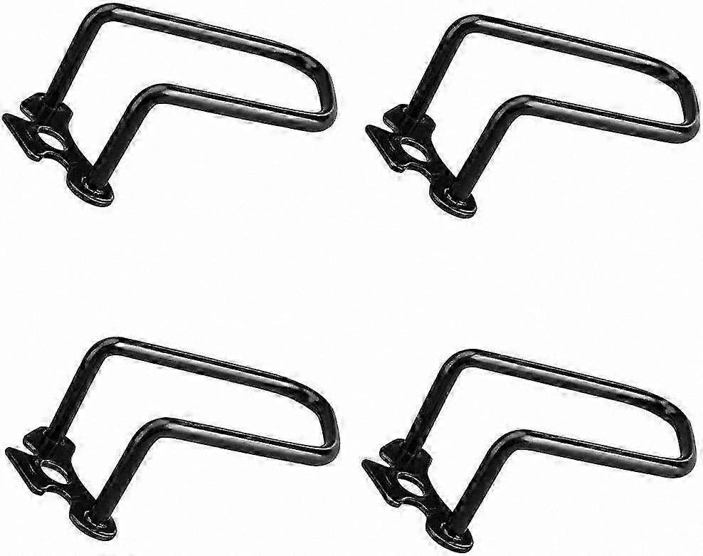 Bike Rear Derailleur Guard Set - 4pc Chainstay Protector for Enhanced Durability