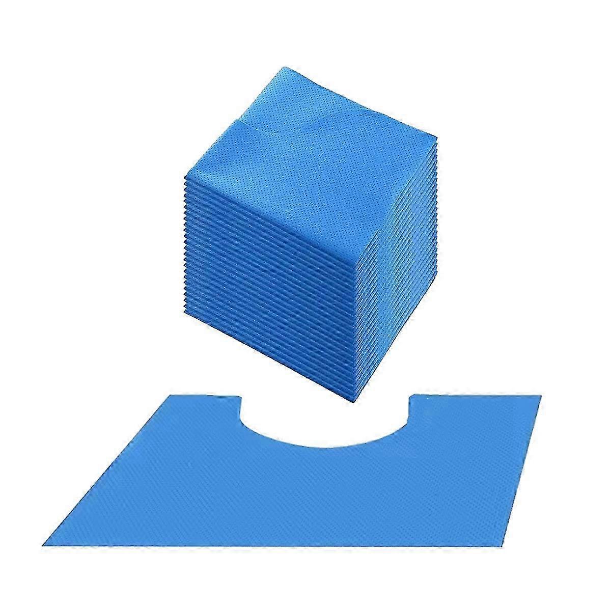 suitable for toilet, 20 pack absorbent u-shaped floor protector mat