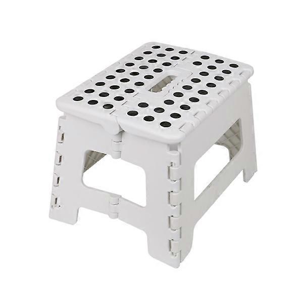 Klapphocker, Steighilfe (weiß), Fußstütze, für Garten, Küche