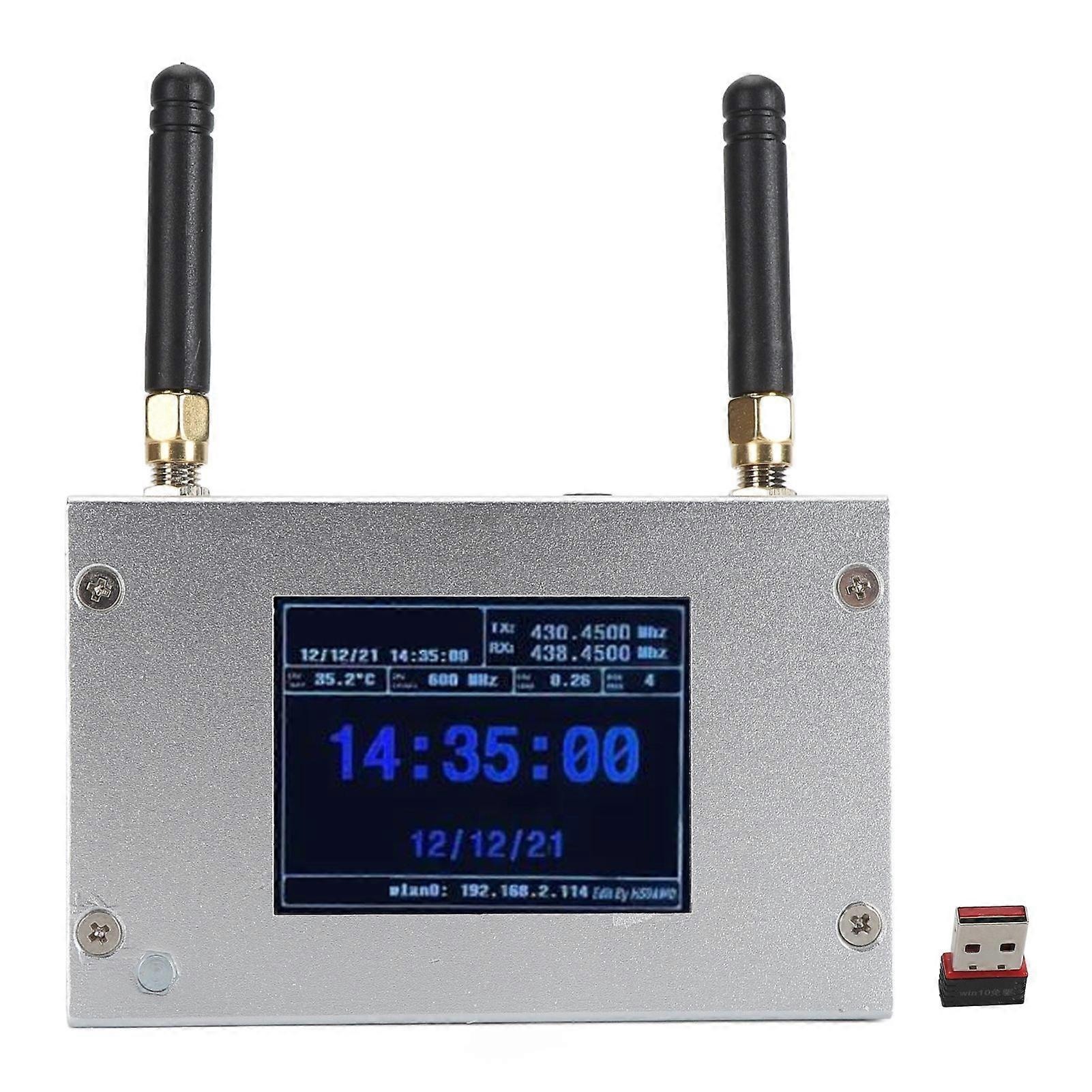 MMDVM دوبلكس هوت سبوت المجلس الألومنيوم الإسكان شاشة ملونة دعم C4FM DMR DSTAR P25 مودم صوت رقمي متعدد الأوضاع مع بطاقة ذاكرة 8G