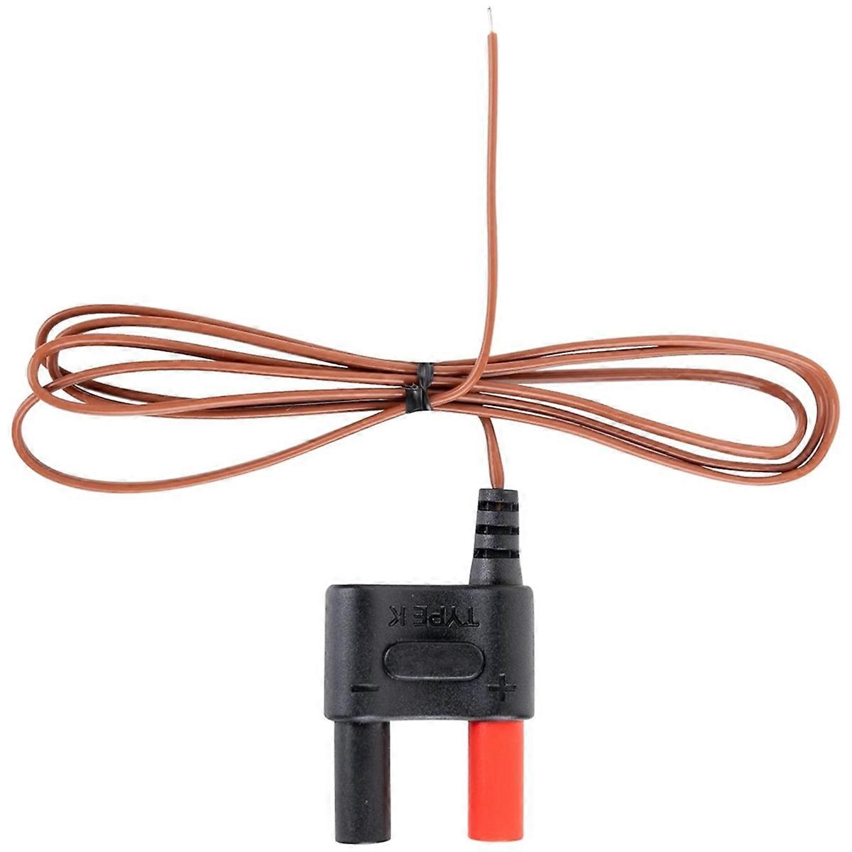 80BK-A Type K Thermocouple, Temperature Bead Probe for Multimeter F17B+ F116C F87-V F28LL F179 F287