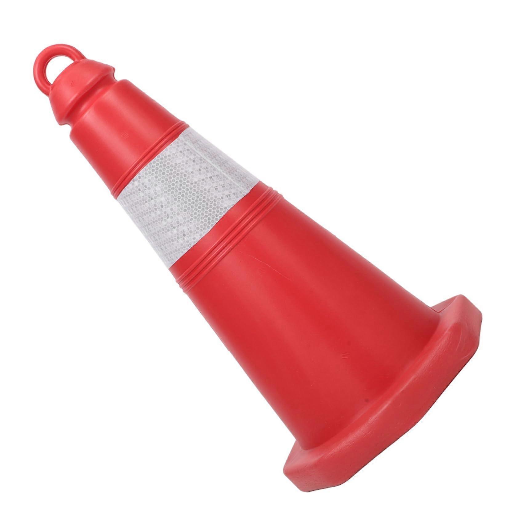 Reflective Road Safety Cone For Traffic Control And Parking Lot Safety PVC 18 Inch Durable Orange