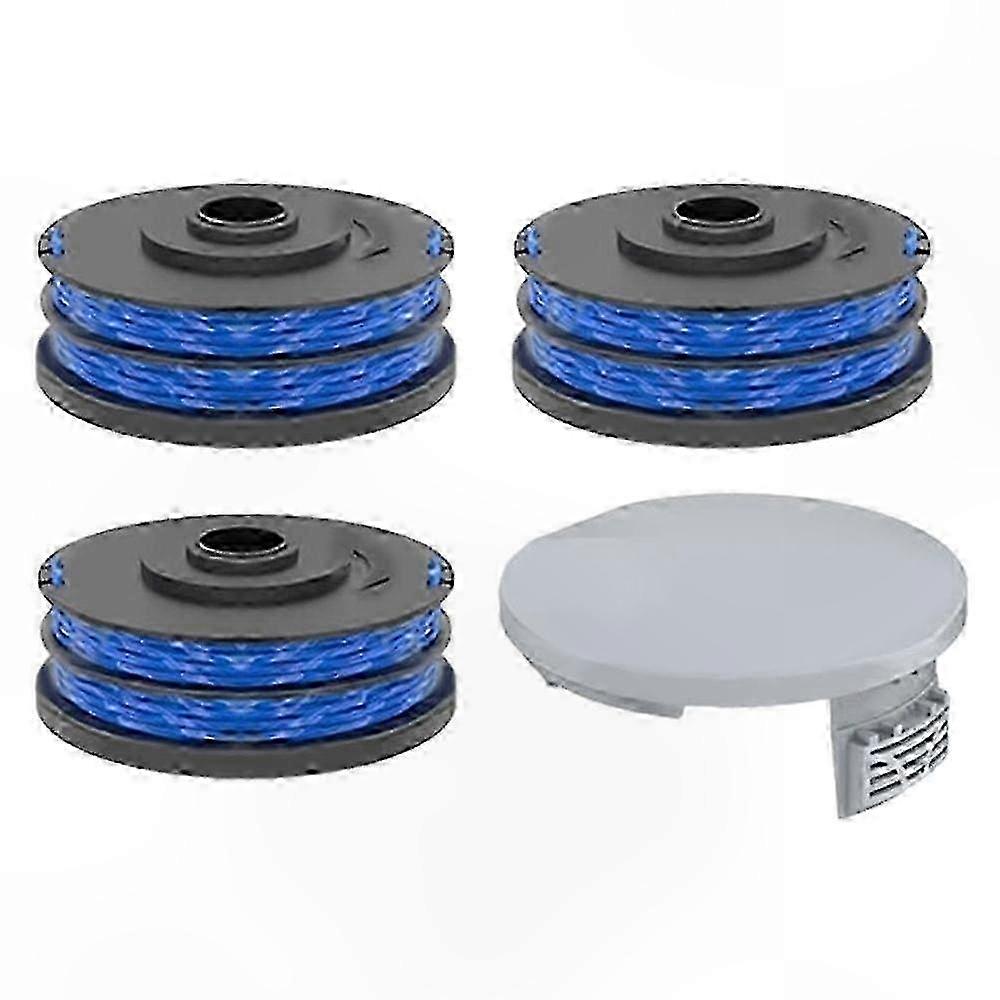 Spool Caps and Spools for Lawn Mower Trimmer RLT6030 RLT5127 RLT5027 RLT4125 RLT4027 Replacement Parts