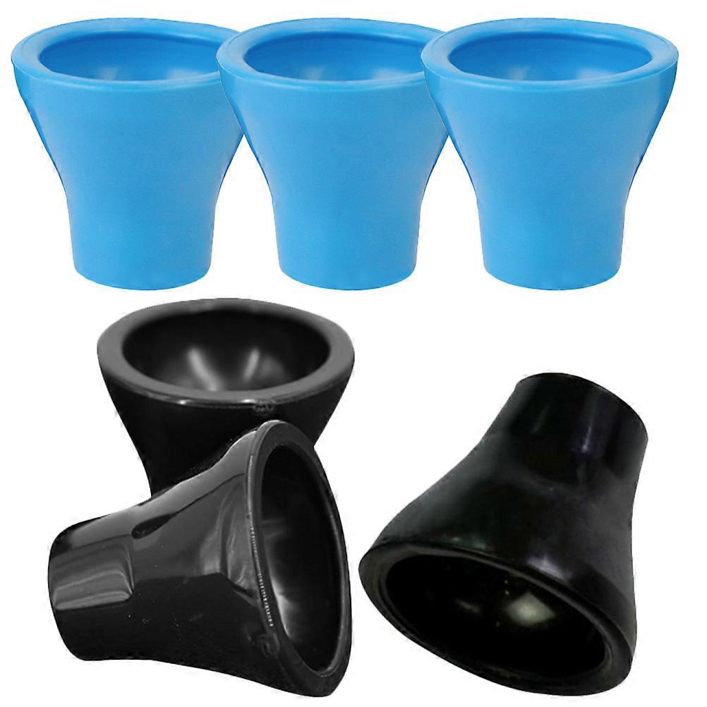 Golfs Ball Sucker Portable Rubber Golfs Picker for Golfing Use 6Pcs