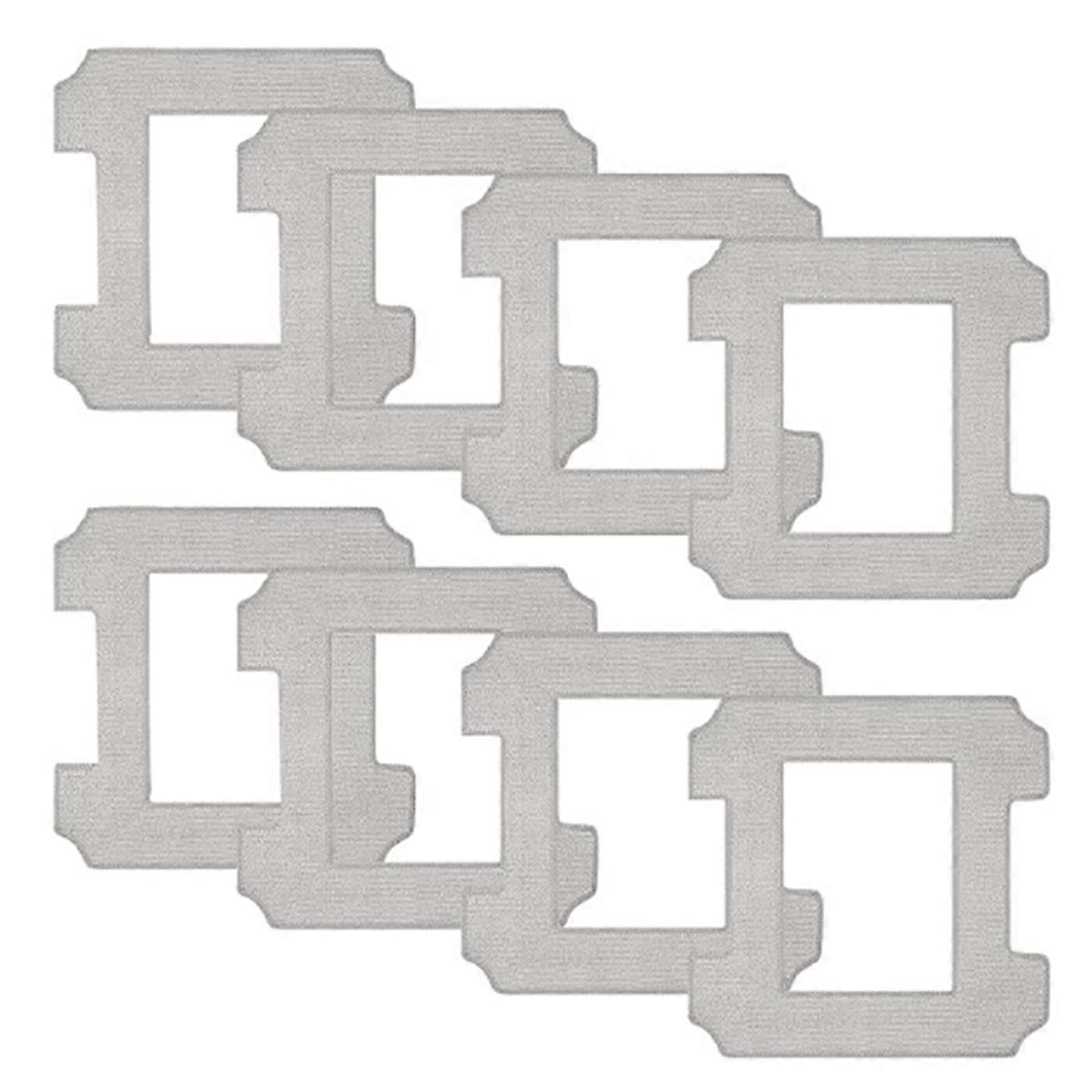 Pack of 8 Replacement Wipes for Winbot W1 Pro Wipes, Microfibre Mop, Reusable & Washable