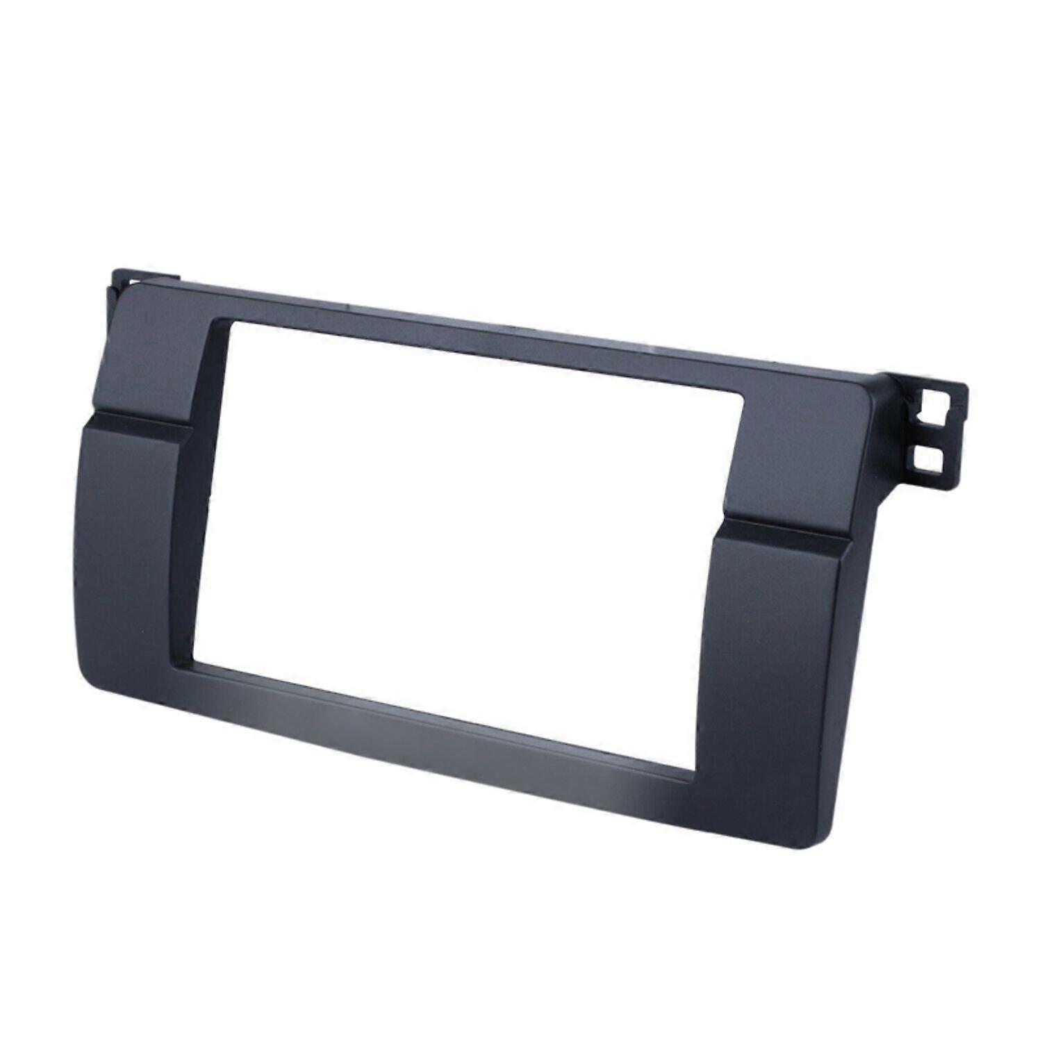 For 3-Series E46 1998-2005 2Din Audio Panel Modification Panel DVD Navigation Panel Frame Car Fasci