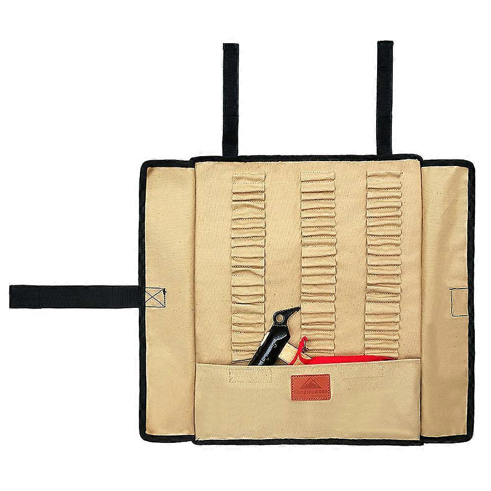 Camping Stake Bag with Handle, Polyester, S/L, Fits 20-35cm Pegs