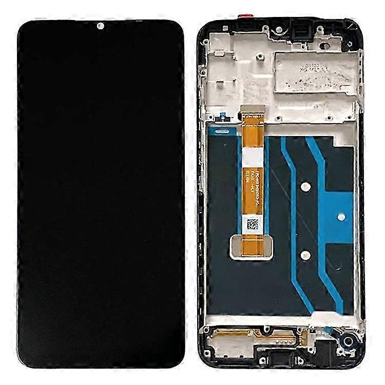 2025 Compatible For Realme 7i (Global) Grade B LCD Screen and Digitizer Assembly Part + Frame (without Logo)