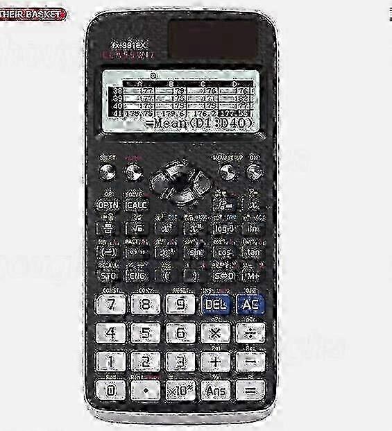 2025 FX-991EX ClassWiz Advanced Engineering Scientific Calculator - 552 Functions for Students & Professionals, High-Precision Tool