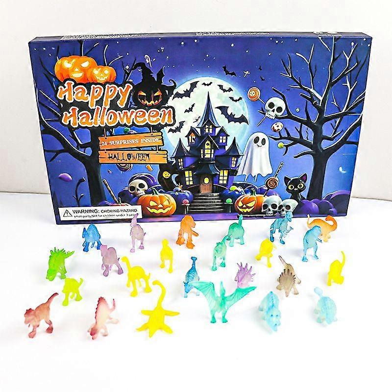 2025 Halloween Blind Box Series Hole-Tearable Box Halloween 24-Day Countdown Calendar