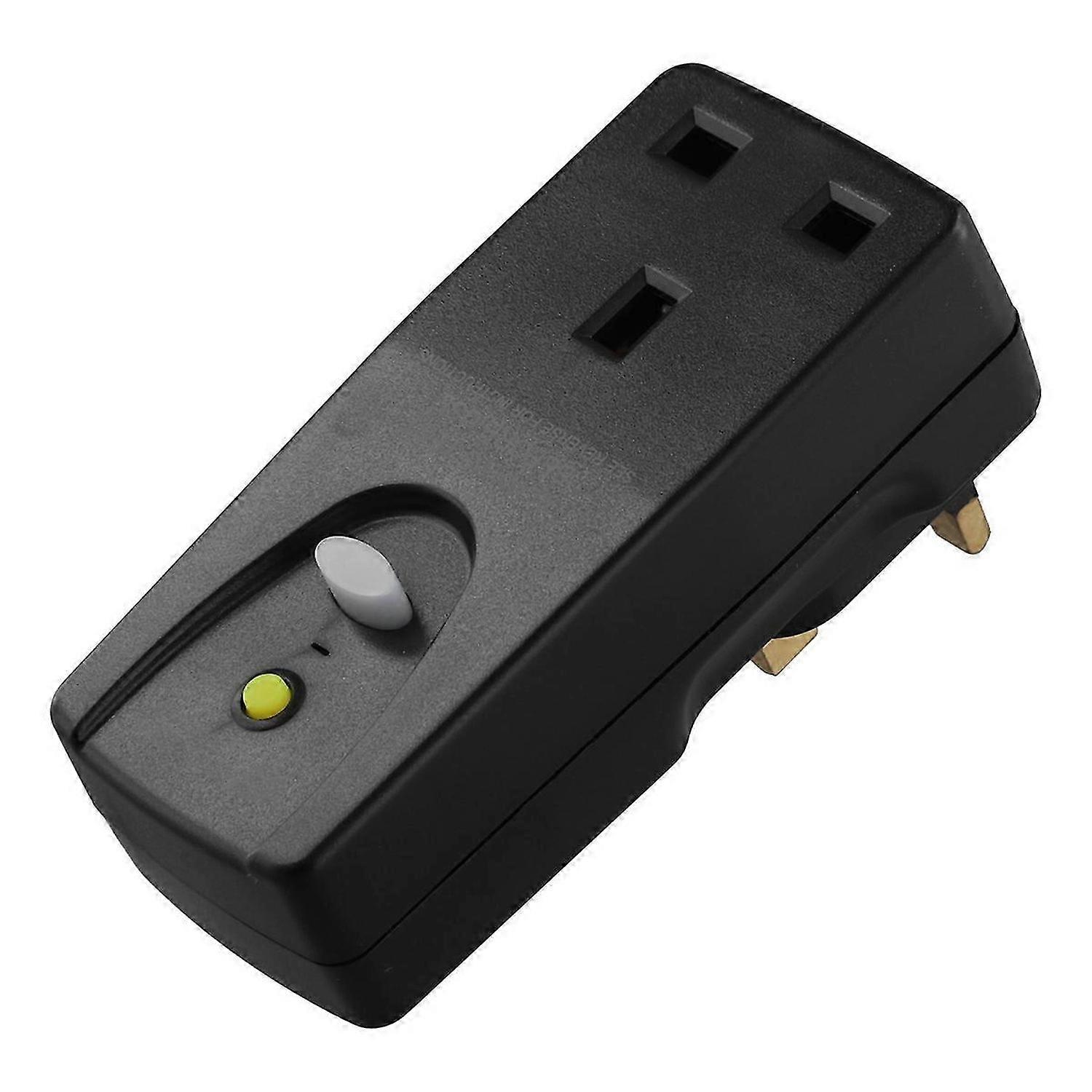 13A RCD Plug Safety RCD Adaptor,with Circuit Breaker Uk Plug