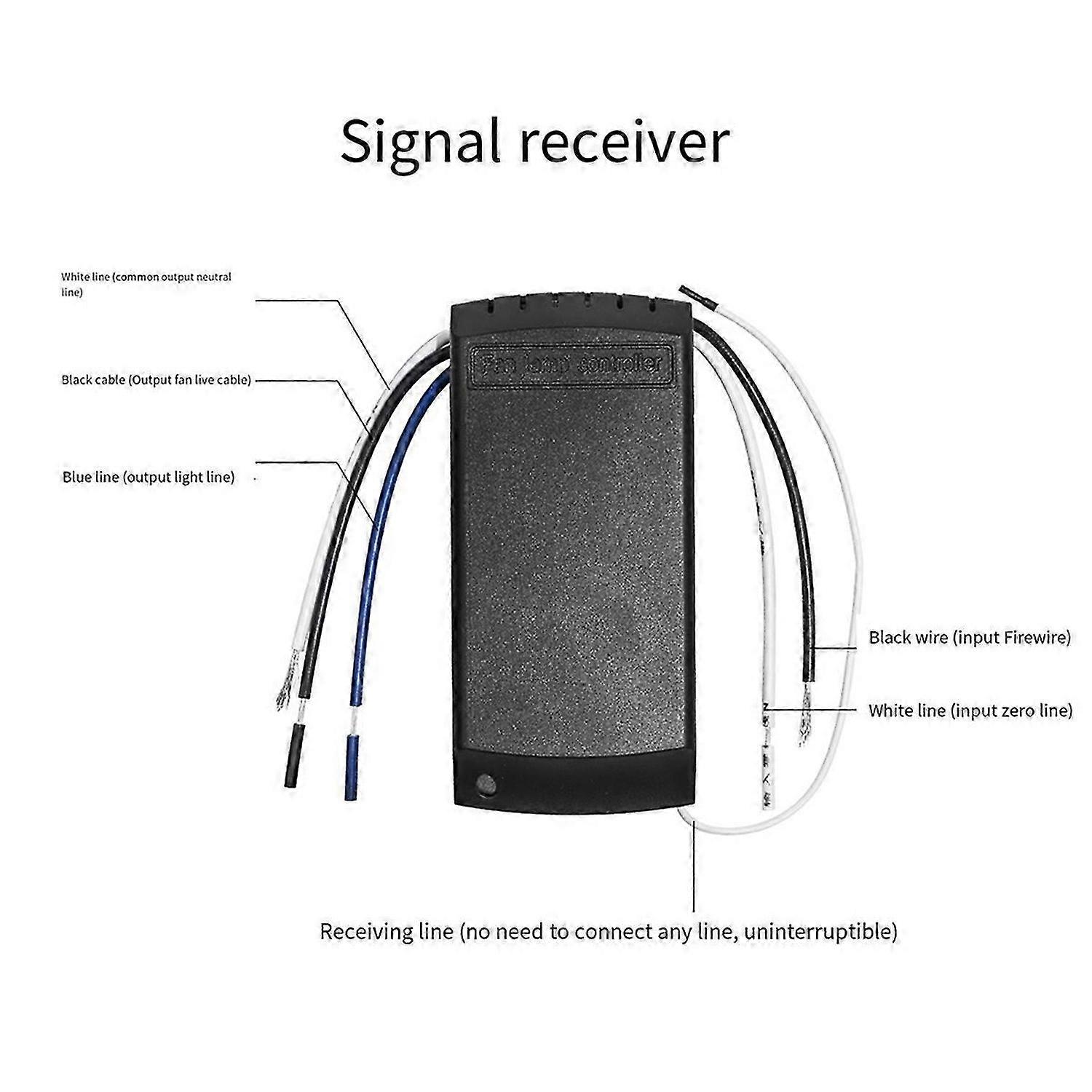 Universal Ceiling Fan Lamp Remote Control Kit 220V