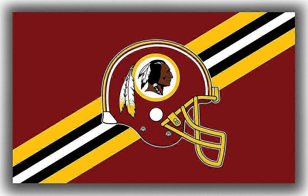 Washington Football Team Memorable Flag Commanders Red Welcome Shape 250