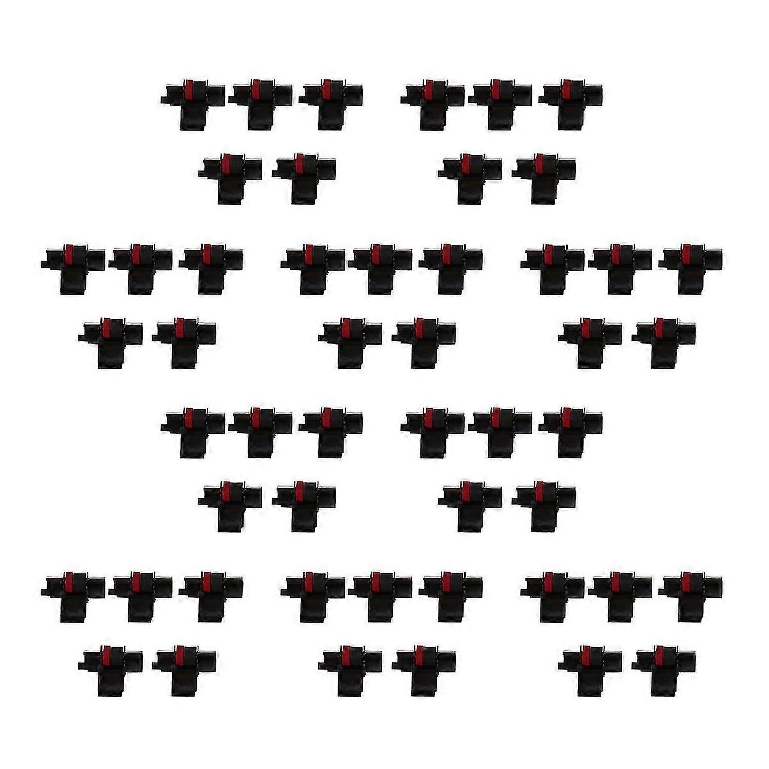 IR-40T (5 Pack)Calculator Printer Ribbons Ink Roller - Black & Red