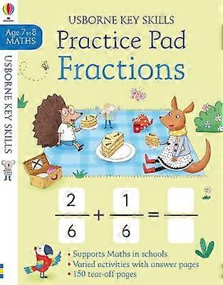 Fractions Practice Pad 7 to 8
