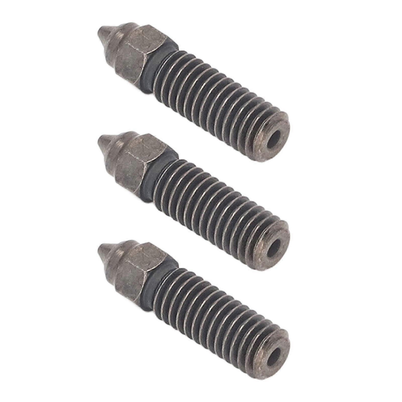 3PCS High Flow Hardened Steel Nozzles for Sovol Sv06 Plus 3D Printer, 1.75mm Filament, 0.8mm 2025